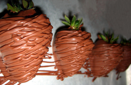 chocolate, delicious and drizzle