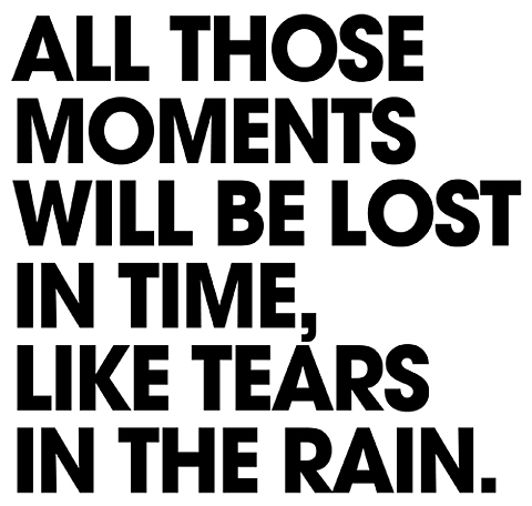 moments, rain and tears