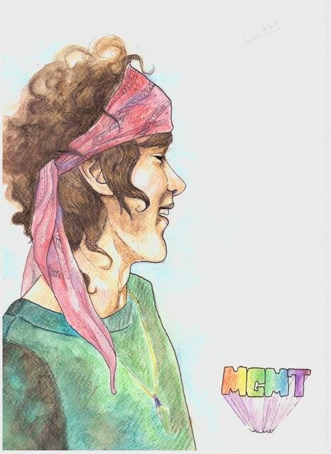andrew vanwyngarden, art and drawing