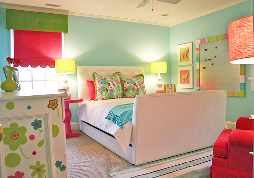 bed, bedroom, cute, decor, decoration