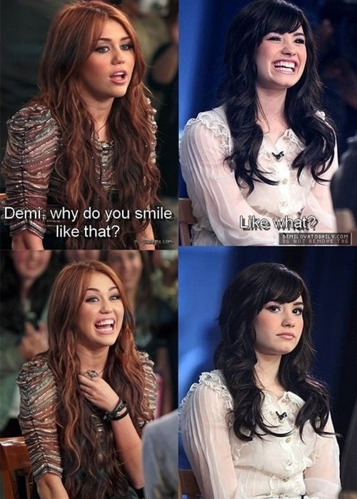 demi is the best, demi lovato and fuck you miley