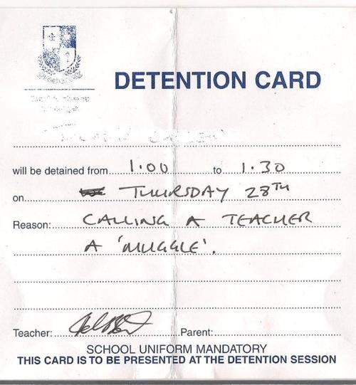 detention, funny and harry potter