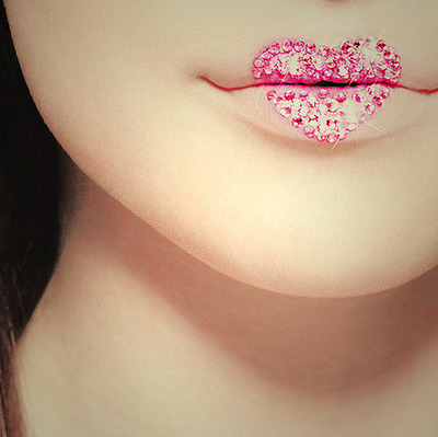 heart, lips and pink