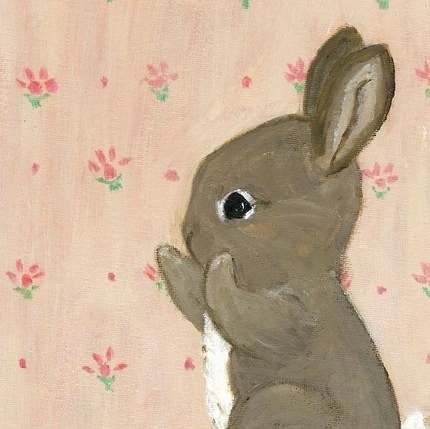 art, brown and bunny
