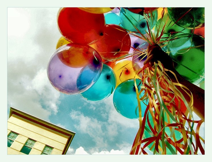 balon, color and photography