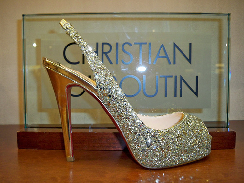christian louboutin, diamonds and shoes