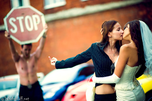 couple, girls and kiss