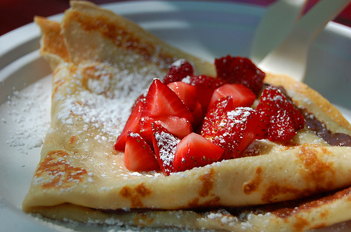 crepes, food and pancakes