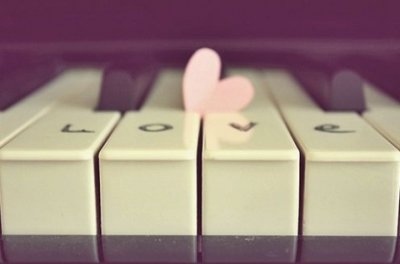 lindo, corazón, el amor, el piano, la vendimia