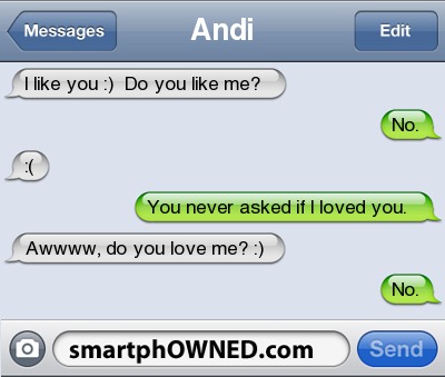 andi, hahaha and love