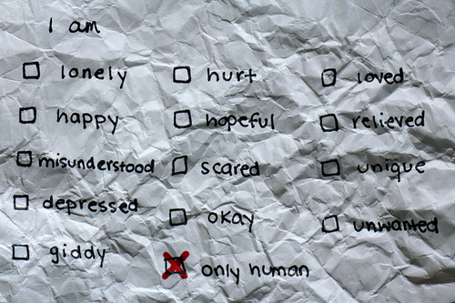 <, i am and only human