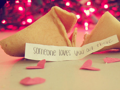 bokeh,  cute and  fortune cookie