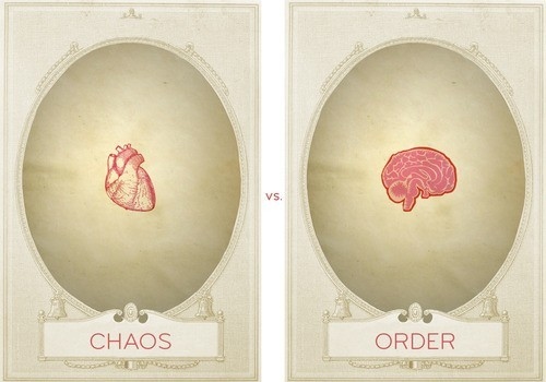 brain, chaos, cute, heart, love