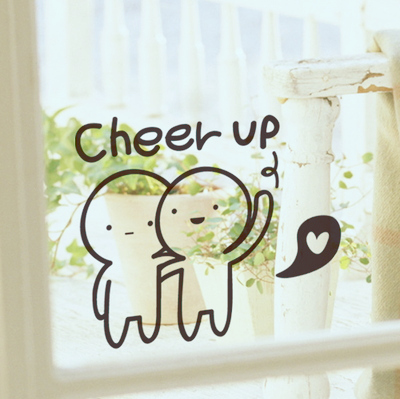 cheer up, cute and doodle