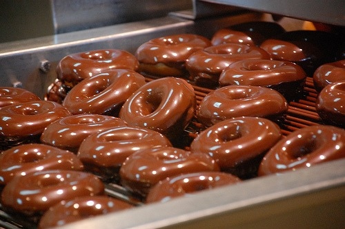 chocolate, donuts and food