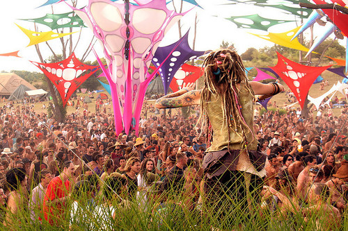 colorful, dreads and festival