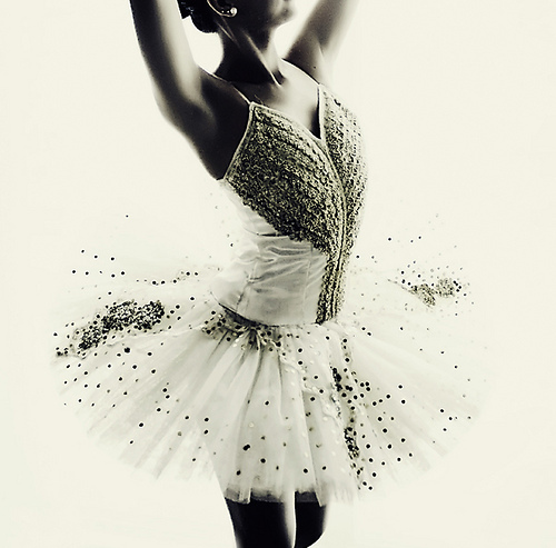 ballet, black and black and white