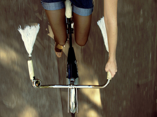 bike, girl and hipster