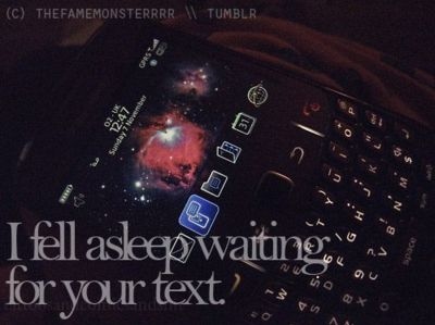 blackberry,  cell phone and  fell asleep