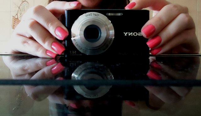camera, cute and nails