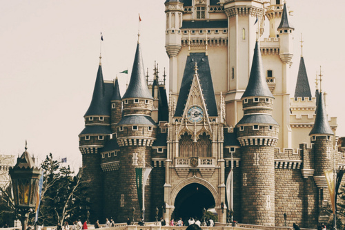 castle, cute and disney