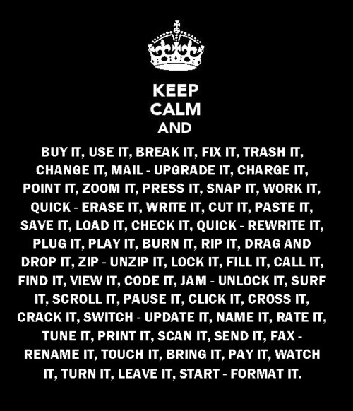 daft punk, keep calm and poster