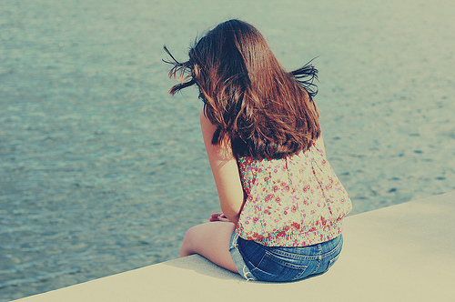 beautiful, brunette, cute, fashion, floral
