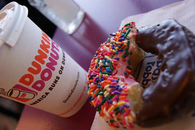donut disco, dunkin donuts and food