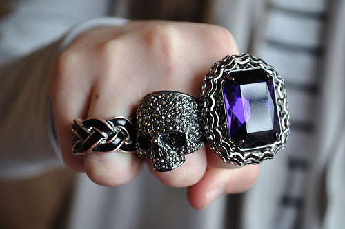 purple, ring and rings