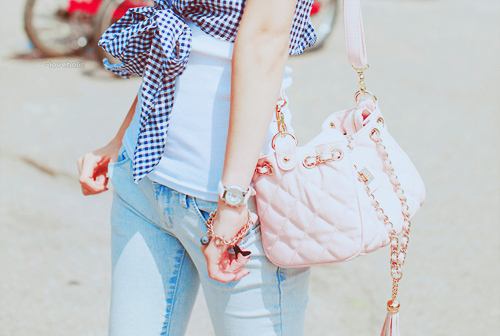 bag, fashion and jeans