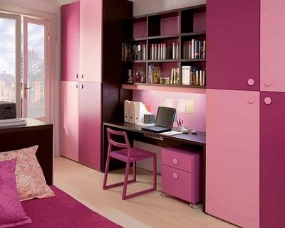 bedroom, ladylike and modern