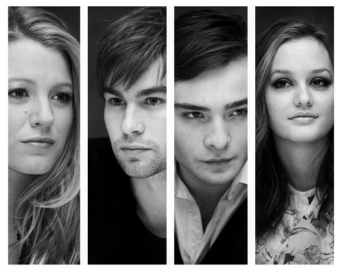 blair, blake lively and chace crawford