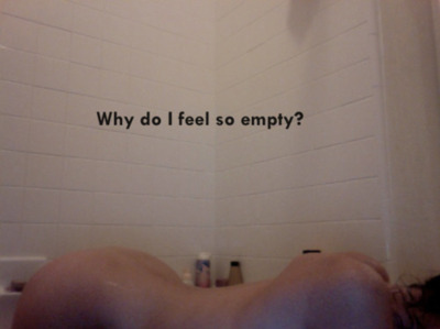 alone,  bathroom and  depression