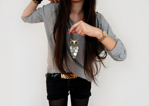 black, bracelet and brown hair