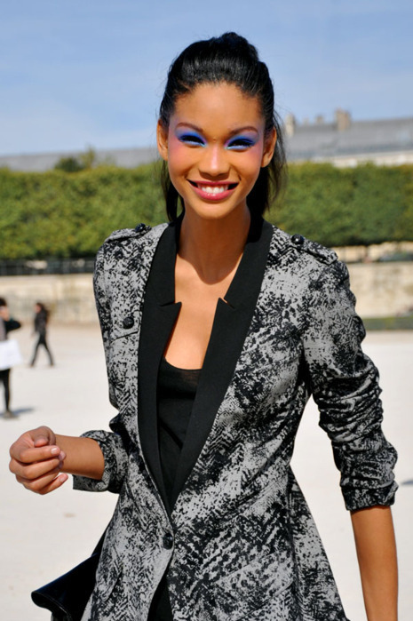 chanel iman, cute and eyes