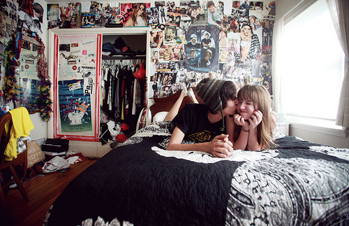 cool, couple and room