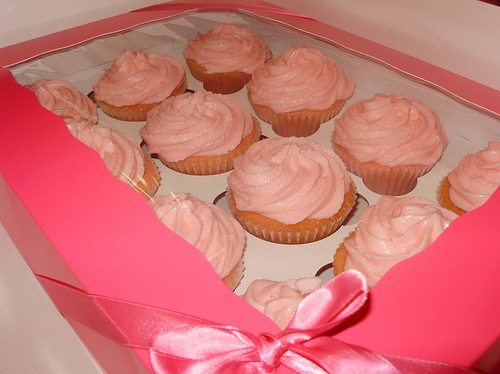 cupcake, cute and pink