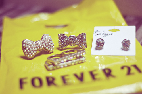 bow, fashion and forever 21