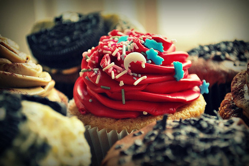 cake, cupcake and cute