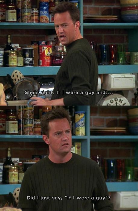 chandler, friends and subtitles