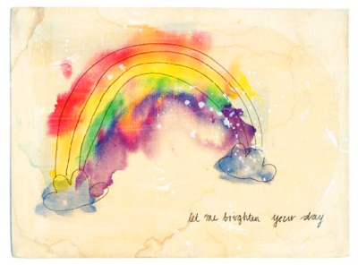 cute,  drawing and  rainbow