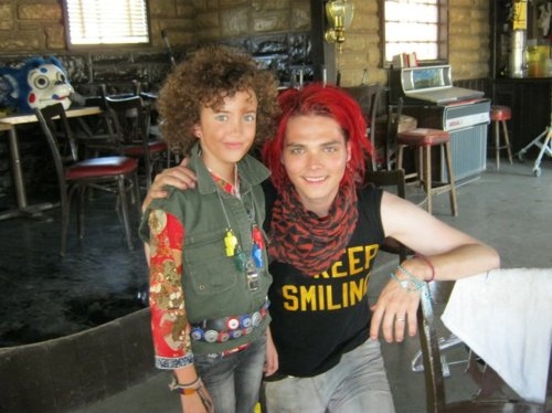 gerard way, grace jeanette and mcr