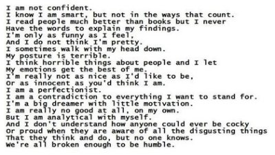 analytical, books, confidence, confident, depression