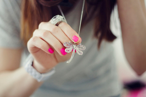 cool, crystal and dragonfly