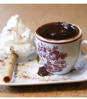 beverage, cafe and chocolate food