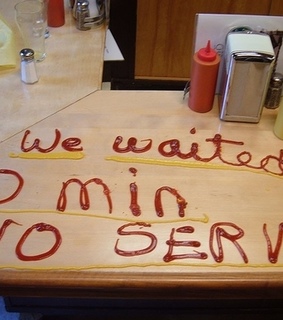 color, funny and ketchup