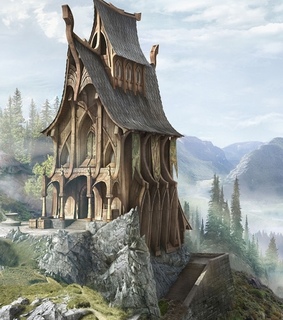 architecture, atmosphere and composition