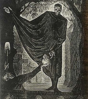 black and white, death and death iconography