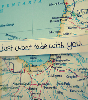 cute, handwritten and long distance