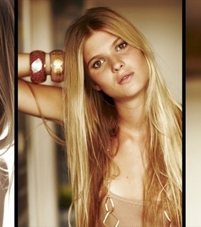 blondine, bracelet and brown